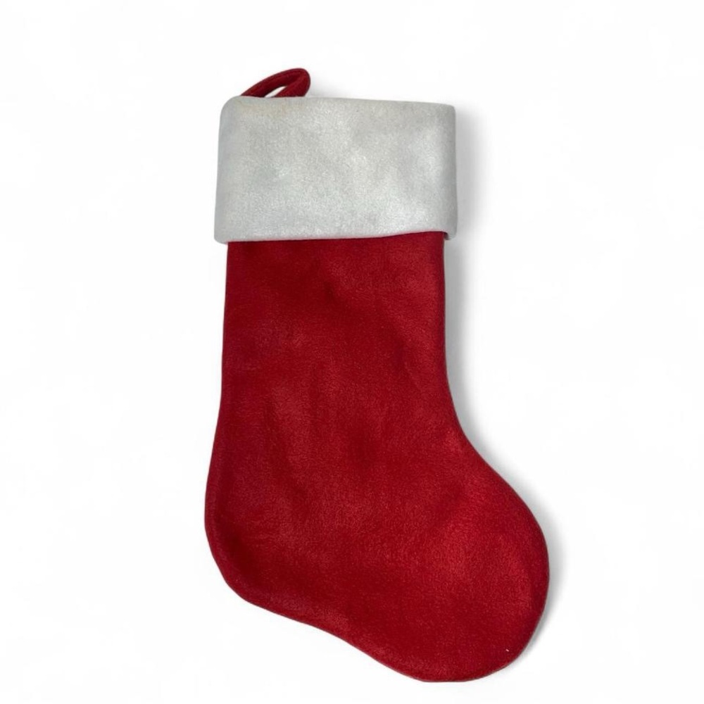 Vintage Disney Store Eeyore Felt 3D Plush Christmas Stocking 17" Winnie the Pooh - Picture 5 of 6
